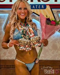 Aqua Blue Crystal Competition Bikini (CB736)