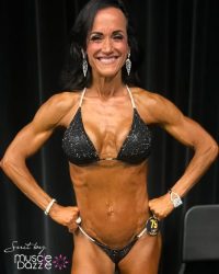 Black bikini competition suit (CB461)