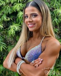 Blue/Purple Crystal Bikini Suit (CB419)