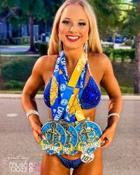 Blue Velvet Competition Bikini (CB1007)