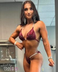 Burgundy Competition Bikini (CB883)