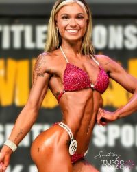 Crimson Red Competition Bikini (CB843)