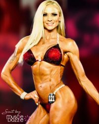 Dark Red Crystal Competition Bikini (CB646)