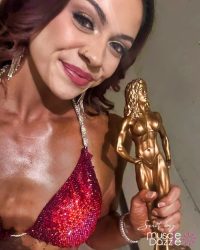 Dark Red Figure Competition Suit (FS671)