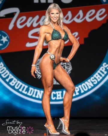 Green Competition Bikinis Muscle Dazzle Gallery