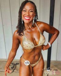 Gold Bikini Competition Suit (CB278)