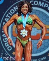 Green Figure Competition Suit (FS356)