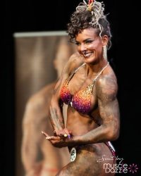 Ombre Figure Competition Suit (FS921)