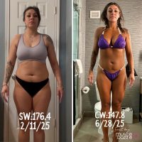 Purple Sequin Competition Bikini (UB029)