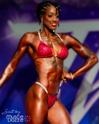 Red Sequin Competition Bikini (SQ21)