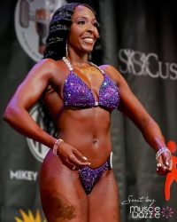 royal purple Figure Competition Suit (FS912)