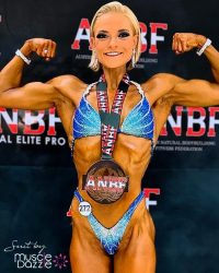 Sapphire Blue Figure Competition Suit (FS505)