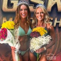 Seafoam Sparkle Competition Bikini (CB1073)