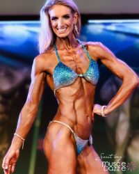 Teal Ombre Competition Bikini (CB269)