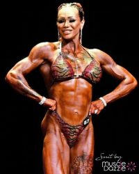 Tiger Figure Competition Suit (FS117)