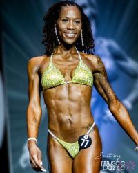Yellow Bikini Competition Suit (CB810)