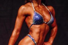 Affordable blue figure competition suit (FS580)