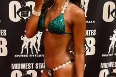 Affordable green competition bikini (CB544)
