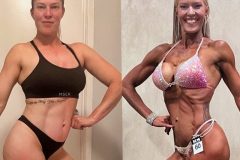 Baby Pink Ombre Competition Bikini (CB423)