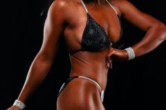 Black bikini competition suit (CB461)