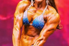 Blue Figure Competition Suit (FS166)