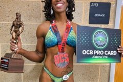 Blue Green Figure Competition Suit (FS215)