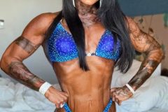 Blue Velvet Figure Suit (FS1007)