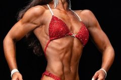 Bright Red Figure/Physique Competition Suit (FS433)