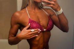 Crimson Red Competition Bikini (CB843)