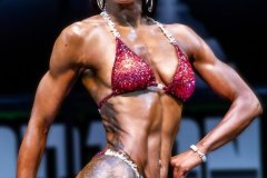 Dark Red Bikini Competition Suit (CB671)