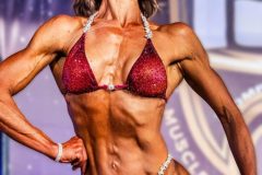 Dark Red Bikini Competition Suit (CB671)
