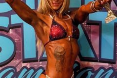Dark Red Crystal Competition Bikini (CB646)