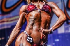 Dark Red Crystal Competition Bikini (CB646)