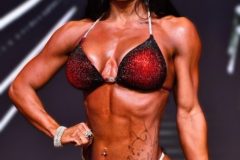 Dark Red Crystal Competition Bikini (CB646)