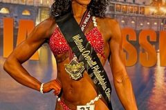 Deep Orange Competition Bikini (CB841)