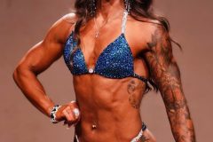 Green Blue Competition Bikini (CB798)