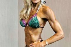 Green / Purple Competition Bikini (CB814)