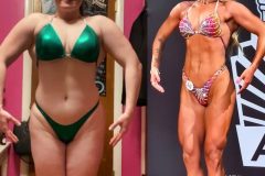 Ombre Figure Competition Suit (FS509)