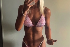 Pink Bikini Competition Suit (CB797)