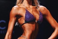 Purple and Teal Competition Bikini (CB854)