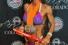 Purple Blue Competition Bikini (CB851)