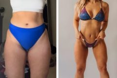 Purple Blue Competition Bikini (CB851)
