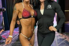 Red And Black Competition Bikini (CB857)