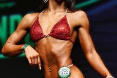Red bikini competition suit (CB433)