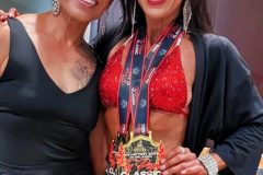 Red bikini competition suit (CB433)