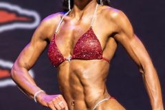Red bikini competition suit (CB433)