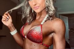 Red Crystal Competition Bikini (CB043)