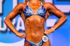 Sapphire Blue Figure Competition Suit (FS505)