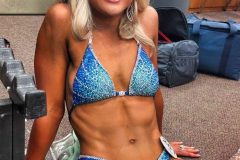 Sapphire Blue Figure Competition Suit (FS505)