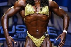 Yellow Figure Competition Suit (FS810)